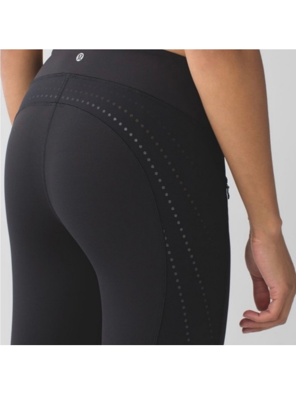 Lululemon Stop At Nothing Cropped Leggings Size 10
